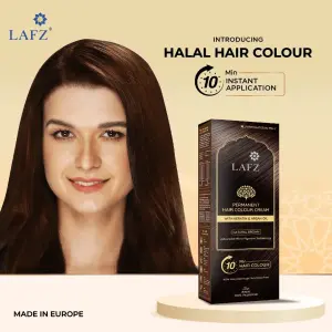 Lafz Permanent 10 Min Hair Color Cream Dubai 40ml Natural Brown