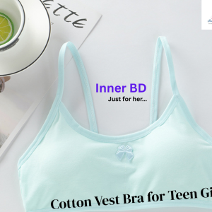 Ultra-Light Cotton Teen Bra (Ages 7–14)